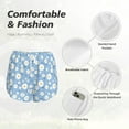 thumbnail image 4 of Bixox Women's Daisies Flowers pattern 2 in 1 Running Shorts - Lightweight Athletic Workout Gym Yoga Shorts Liner with Pockets - Small, 4 of 7