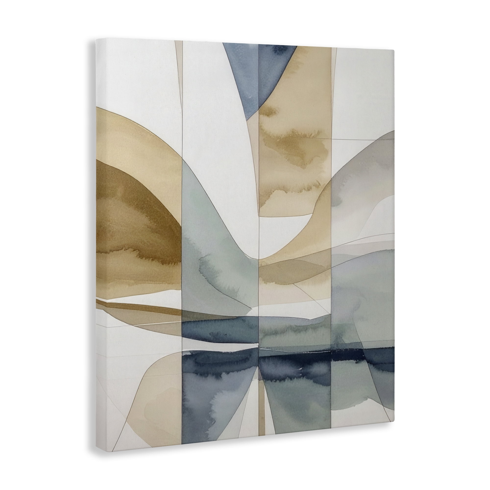 Stupell Industries Geographic Fluid Abstraction Canvas Wall Art, design by Alonza Saunders