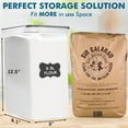 thumbnail image 2 of Contenedores de almacenamiento de alimentos Shazo extra grandes de 9.5 L (321 oz), 2 unidades, 2 of 8
