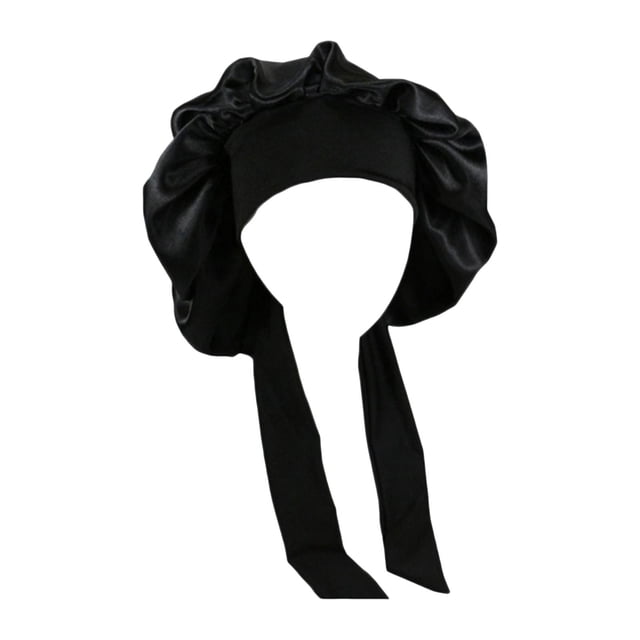 Bonnet de Couchage Confortable Réutilisable pour Cuisine Nettoyage Ménager Noir