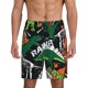 thumbnail image 1 of Balery Dinosaur Skeleton Pantalones cortos de pijama de punto de algodón para hombre con cinturilla y bolsillos-Small, 1 of 6