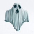thumbnail image 2 of CafePress - PD Moreno's Halloween Ghost - Baby Light Bodysuit, Size Newborn - 24 Months, 2 of 4
