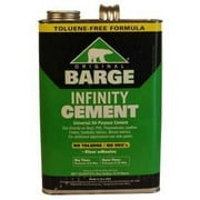 Original BARGE INFINITY Universal All-Purpose Clear Cement ONE GALLON by Quabaug Vibram Corporation