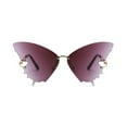 thumbnail image 2 of Styesk Sunglasses Womens Woman Rimless Shape Sunglasses For Beach Summer Sunglasses Womens Trendy, 2 of 3