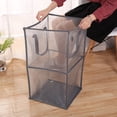 thumbnail image 3 of Grandest Birch Laundry Basket Convenient Large Capacity Stable Mesh Folding Toy Clothes Laundry Basket for Indoor Laundry Basket:O, 3 of 8