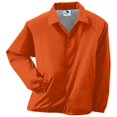 thumbnail image 1 of 3100A Adult Nylon Coachs Jacket, Orange - Small, 1 of 1