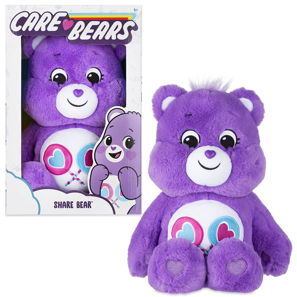 Care Bears Basic Share Bear 14" Medium Plush Stuffed Animal