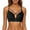 Black, variant on ,Women's Criss Cross Lace Wireless Bra Spaghetti Strap Hollow out Bralettes Push up Support Camisole Coffee 34