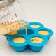 thumbnail image 5 of [2 unidades] Moldes instantáneos de silicona para morder huevos, 5, 6, 8 cuartos de galón, molde para morder huevos, Sous Vide Egg Bite Maker, almacenamiento de alimentos para bebés, molde para morde JAMW Sencillez, 5 of 5