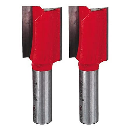 

Freud 3/4 (Dia.) X 1 Double Flute Straight Bit With 3/8 Shank 2-Pack # 08-152-2PK