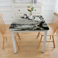 thumbnail image 3 of nygtbtfer Tree Branches Table Cloth, Fitted Tablecloths with Elastic Edge, Wild Leaves Forest Abstract Painted Art Wipeable Waterproof Table Cover for Kitchen Wedding, 3 of 7