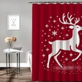 thumbnail image 2 of JRXY Waterproof Shower Curtain Multiple Sizes 72x72, 2 of 7