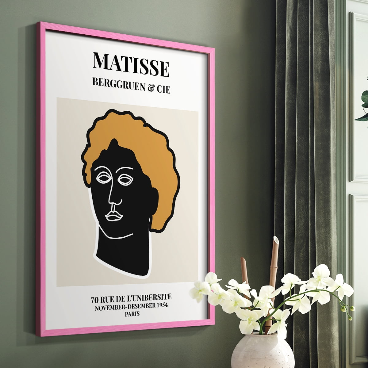 Matisse XLIV Framed Print - Solid Wood