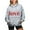 Gray Valentines Day Shirts, variant on Pimelu Valentine Sweater for Women Womens Valentines Day Hooded Sweatshirts Oversized Pocket Drawstring Pullover Hoodies Tops Trendy Love Letter Print Sweatshirts