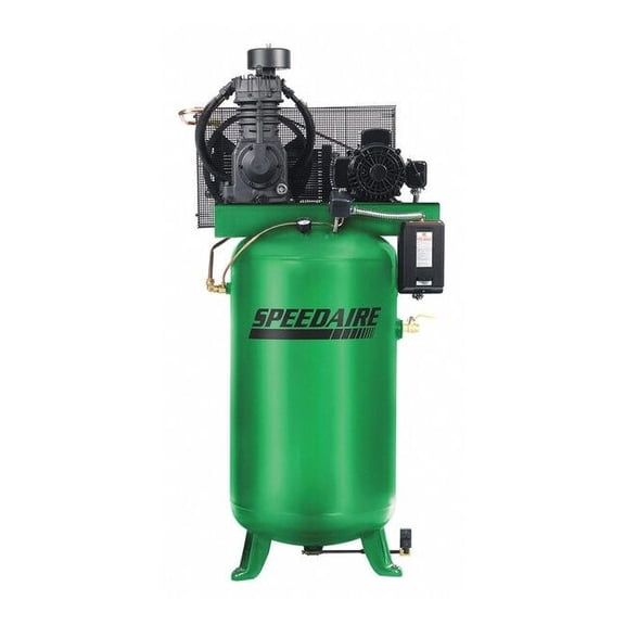 Speedaire Elec. Air Compressor,2 Stage,5HP,16.6CFM 35WC45