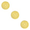 thumbnail image 1 of Wosthever Tapete de comedor de papel a la moda y ecológico de 6 uds., elija , decoración de de comedor, 38cm, amarillo Type1 NO1, 1 of 6