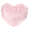 thumbnail image 1 of Bonita almohada de peluche con forma de corazón, mullida y esponjosa, ideal para sala de estar, oficina y mucho más., 1 of 6