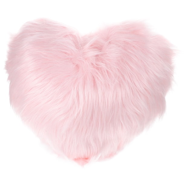 GOOHOCHY Almohada de corazón de peluche con forma de corazón para sofá cama