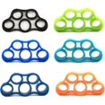 thumbnail image 1 of Pack Of 6 Silicone Finger Strength Trainers, Relieves Pain In The Wrist Bones And Thumbs, 1 of 5