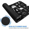 thumbnail image 6 of Long Mouse Pads for Desk,Black White Dinosaur Skeletons Bold Desk Mats on Top Of Desks, Desk Mouse Pad Extra Large with 3mm Non-Slip Base and Stitched Edge for Gaming,Office,Work,Home 31.5"x15.7", 6 of 6