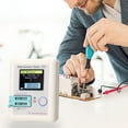 thumbnail image 3 of Full Color Screen Graphic Display Multifunctional Transistor Tester NPN Transistor N-channel P-channel FET Diode Resistance Inductance Capacitance SCR Battery Automatic Measurement Detector, 3 of 8