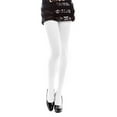 thumbnail image 2 of HDE Collants pour Femmes Couleur Dégradée Unie Opaques en Microfibre (Blanc), Petit, 2 of 6