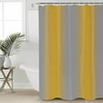 thumbnail image 2 of 60x72 Inch Shower Curtains for Bathroom Yellow Ombre Fabric Bath Curtain Decor Grey Modern Art Farmhouse Waterproof Restroom Curtains Shower Set Accessories with 12 Hooks 60 Inch, 2 of 6