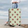 thumbnail image 4 of Wukai Lilies Flowers Elastic Luggage Cover: Personalized Protection for Your Suitcase - Fits 19~29-inch, Washable & Durable Travel Companion-Medium, 4 of 8