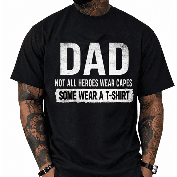 Godmerch Funny Dad T-Shirt for Father's Day 2026 - Gift Ideas for Dad - Sarcarsm Dad Jokes Graphic Tee for Fathers Style Keepsake