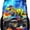 A, variant on Jumbo Dinosaur Truck Backpack - 17 Inch Large Capacity School Bag with Padded Straps, Lightning & Fire Print Daypack for All age, Travel & Outdoor Sports