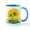 White/Blue Inside, variant on CafePress - Summer Myrtle Beach South Carolina Mugs - 11 oz Ceramic Mug - Novelty Coffee Tea Cup