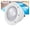Blue, variant on 18W, 25W, 35W, 40W, 12V Plastic Underwater Buried Swimming Pool Light LED Pre-buried Swimming Pool Light Underwater Embedded Wall Light Cross-border Export ,High Efficiency