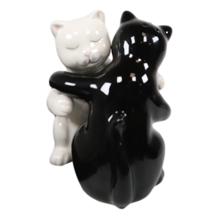 Mediterraneo set sale e pepe in ceramica dipinta a mano in Italia