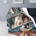 thumbnail image 4 of Customized Blankets with Photos Personalized Picture Collage Blanket Soft Using My Own Photos Custom Gifts for Halloween, Family, Friends Gifts-76X100cm, 4 of 5