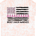 thumbnail image 4 of Inktastic Breast Cancer Awareness Pink Ribbons and Flag T-Shirt, 4 of 5