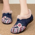 thumbnail image 4 of Dpityserensio Flats Shoes for Women Winter Shoes With Velvet Embroidery Ethnic Style Shoes Flat Shoes, 4 of 6