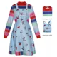 thumbnail image 3 of Disfraz de Cosplay de la película Chucky, traje unisex para adultos, top, pantalones, uniforme de Halloween, atuendo de actuación, 3 of 5