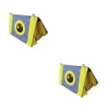 thumbnail image 1 of Greeniant Hamaca Nido para mascotas: elegante, fácil de instalar, adecuada para mascotas pequeñas, rata, ardilla, hurón, conejito enano, amarillo 28*20*16 2piezas, 1 of 6