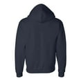 thumbnail image 2 of Men's Double Dry Action Fleece Full Zip Hood, Navy - M, 2 of 12