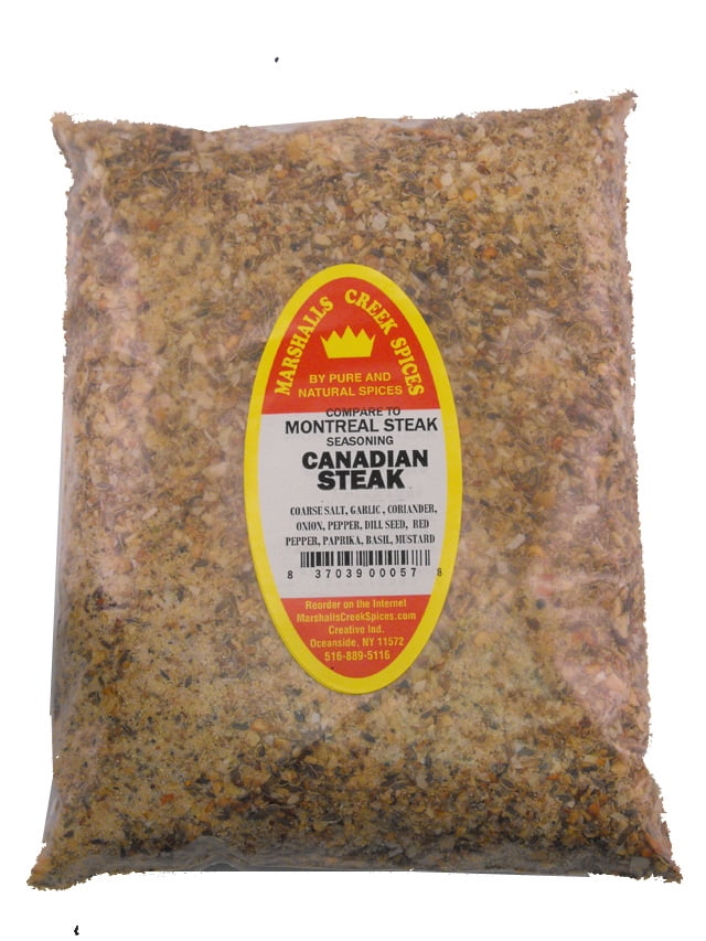 Family Size Refill Marshalls Creek Spices Canadian Steak Seasoning (Compare to Montreal Seasoning), 60 Ounce