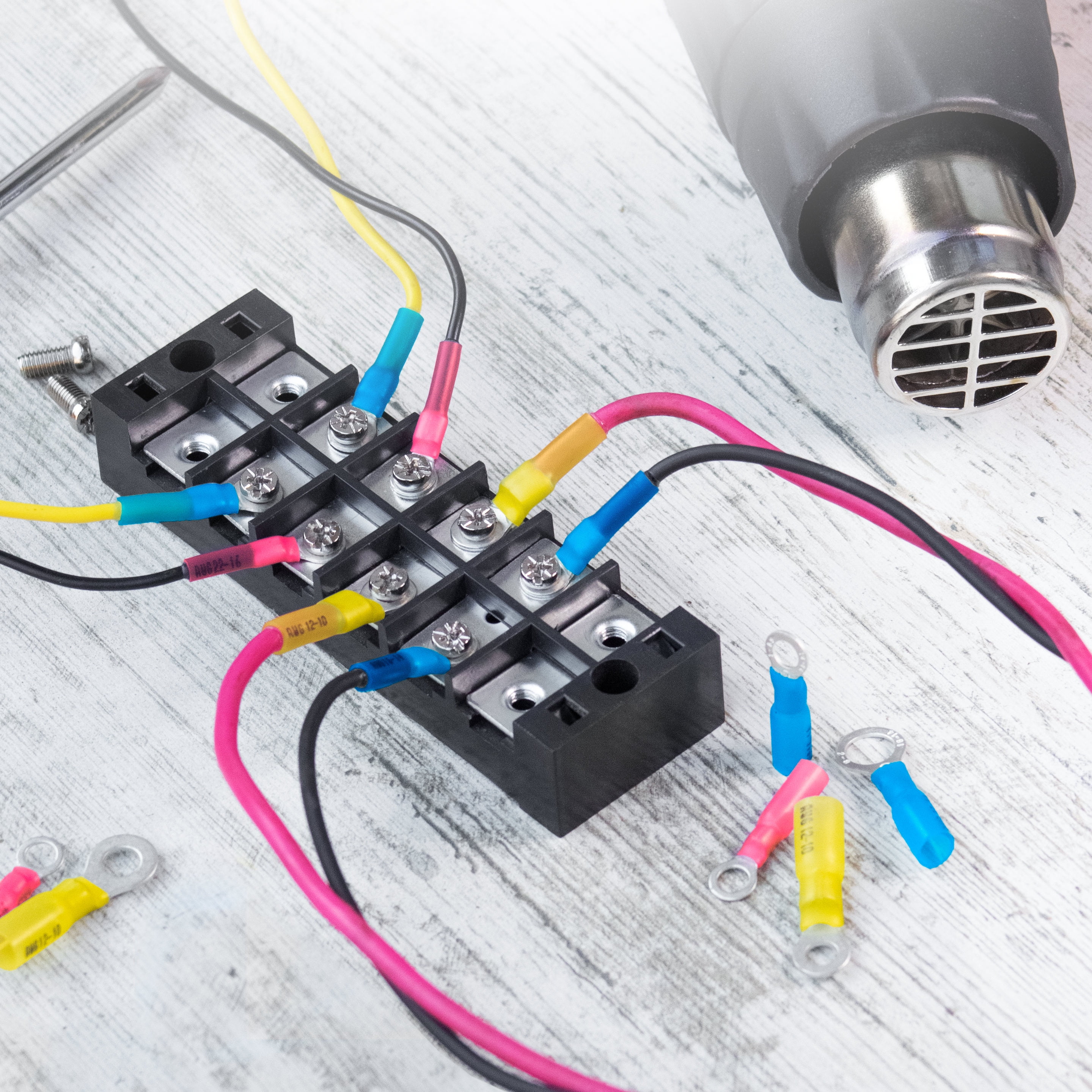 Hamingo 540PCS Heat Shrink Electrical Wrap Cable Wire Kit 