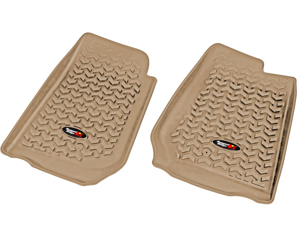 Rugged Ridge 13920.02 Floor Mats For Jeep Wrangler (JK)