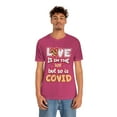 thumbnail image 2 of Love Is In The Air But So Is Covid Funny T-Shirt Cute Nurse Valentine Shirt, 2 of 6