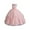 Pink, variant on TAIAOJING Toddler Girls Dresses Sleeveless O-Neck Formal Party Dress For Kids Embroidered Flower Girl Bridesmaid Birthday Prom Pageant Maxi Fashionable 6-7Y
