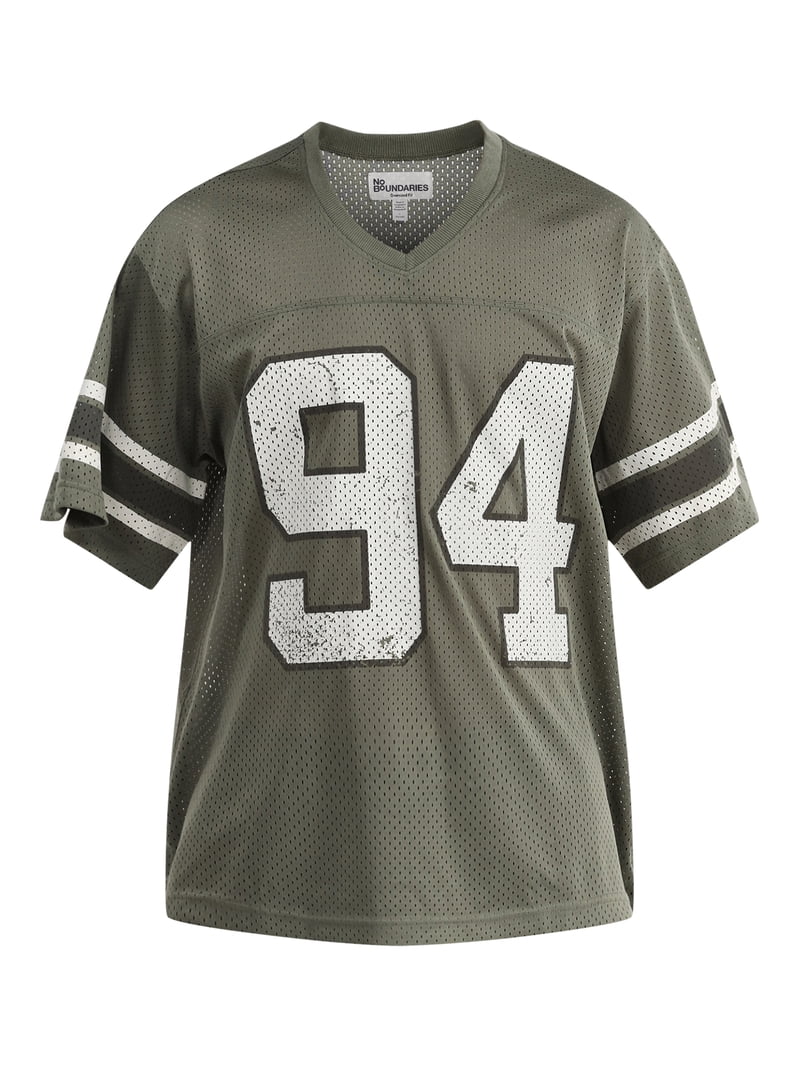 No Boundaries Mesh Jersey with Short Sleeves, Men's - Walmart.com