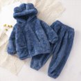 thumbnail image 2 of Toddler Girls Clothes Fall Winter Outfit Sets, Baby Boy Girl Long Sleeve Round Neck Cute Elastic Waist 0 6 12 18 24 Months 2T 3T 4T 2 PC Playwear Set Kaprioy Baby Girl Clothes, 2 of 4