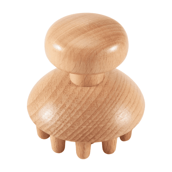 New Arrivals Wood Mushroom Shape Therapy Massage Tool Massager