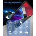 thumbnail image 3 of Adaptador USB C macho a USB 3.0 hembra, paquete de 3, convertidor Thunderbolt 3 tipo C OTG para MacBook Pro 2022, iPad Mini 6 Air 4 5 generación, Surface Go, Microsoft Galaxy Note S23 23 S20 S22 Plus Ultra Excelente Rendimiento, 3 of 5