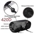 thumbnail image 4 of Wall-Mounted Patio Heater Cover, Waterproof Dustproof 420D Oxford, Electric Infrared Heater Outdoor Protection, 4 of 5