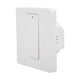 thumbnail image 2 of Pulsador de pared Interruptor de luz inteligente Zero Fire 1 Gang 600W ABS para TUYA AC 100‑240VWifi, 2 of 14